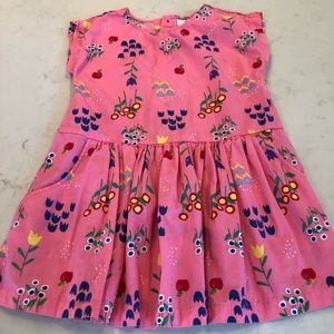 Hanna Andersson Girls’ Floral Dress Size 110
